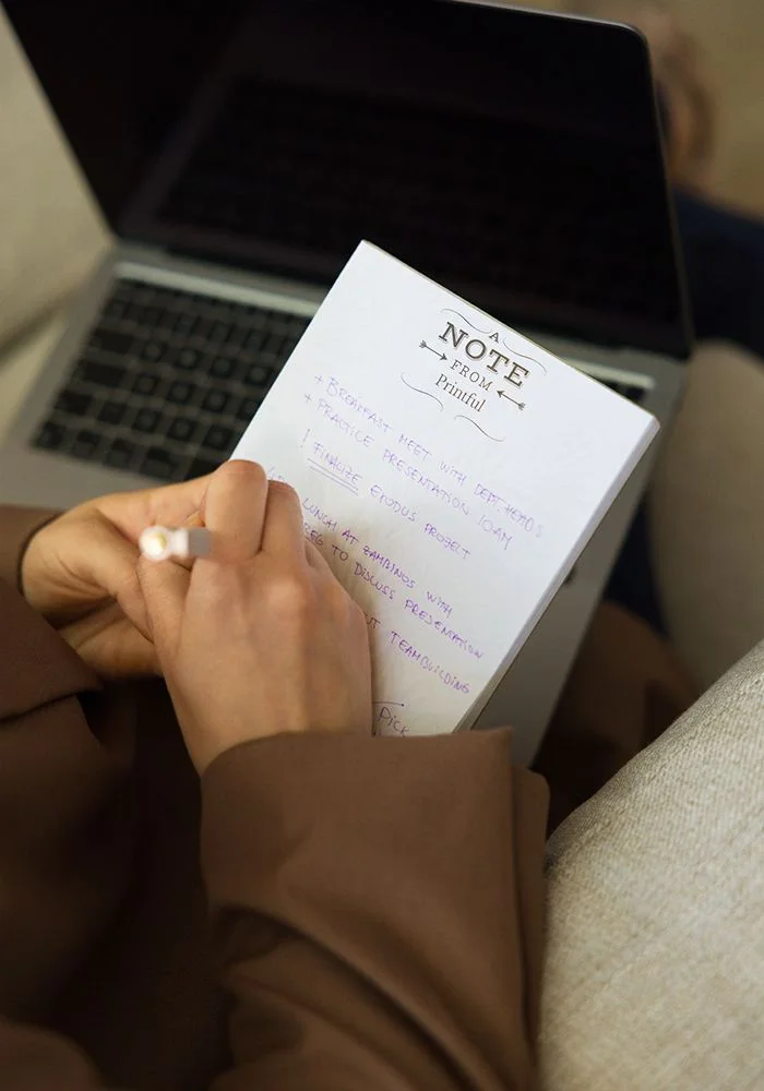 Personlised Note Pad Printing