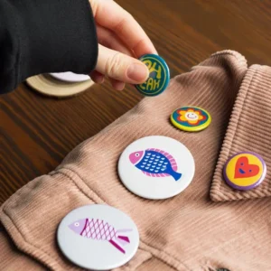 Personlised Pin Buttons